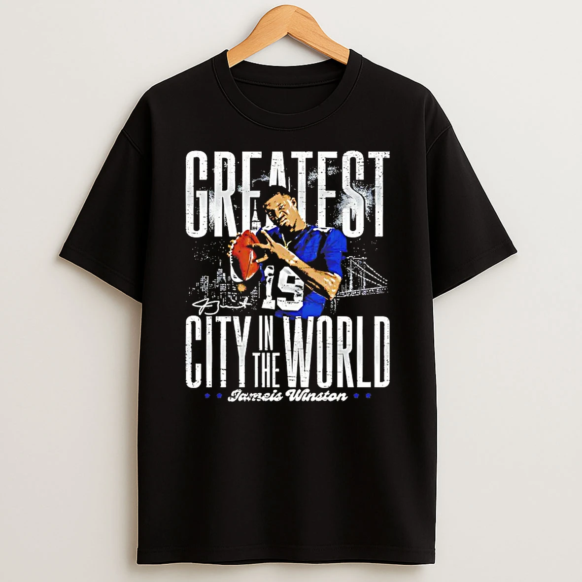 Jameis Winston New York Greatest City In The World Shirts