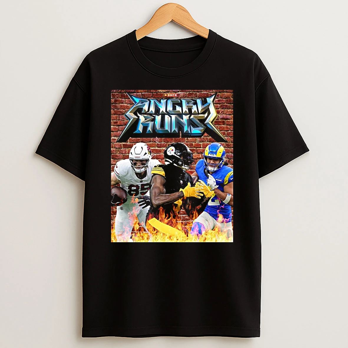 James Conner George Pickens And Puka Nacua Angry Runs Nfl Network Good Morning Football Shirts