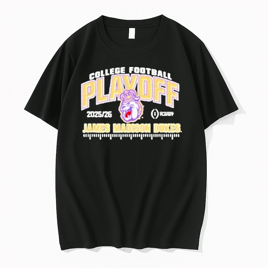 James Madison Dukes College Football Playoff Cfp 2025 26 Shirts