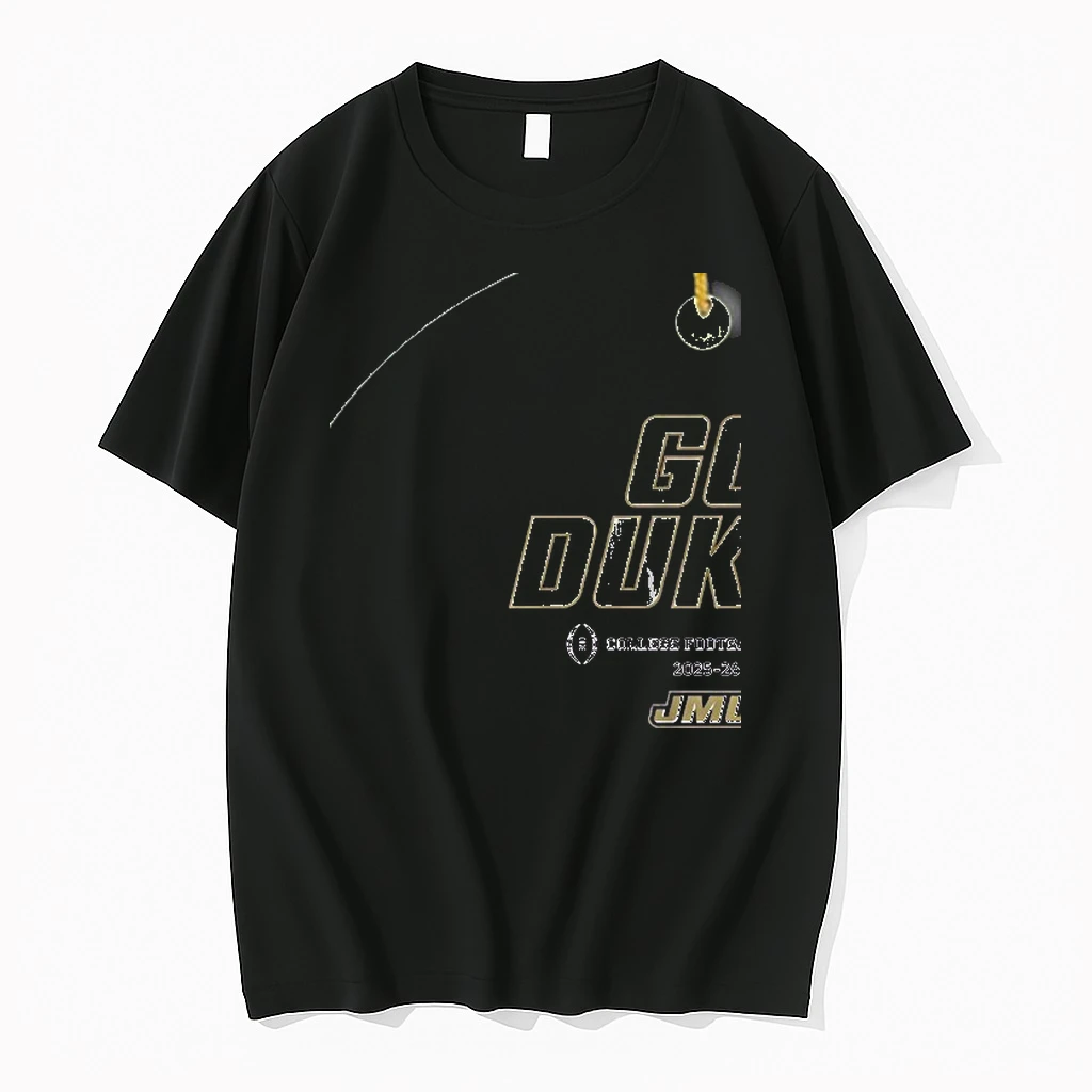 James Madison Dukes Jmu Football Go Dukes 2025 Cfp Team Slogan Shirts