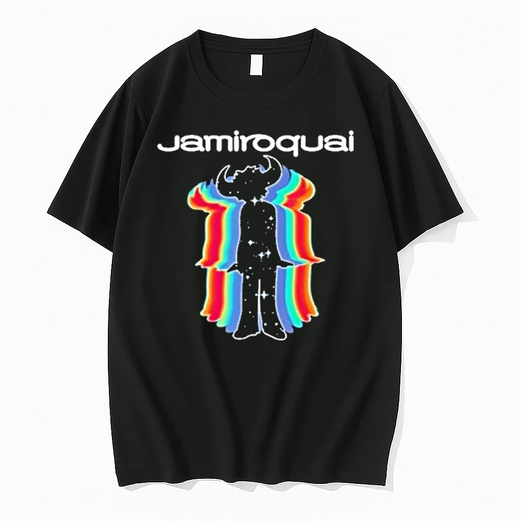 Jamiroquai Rainbow Space Logo Shirts