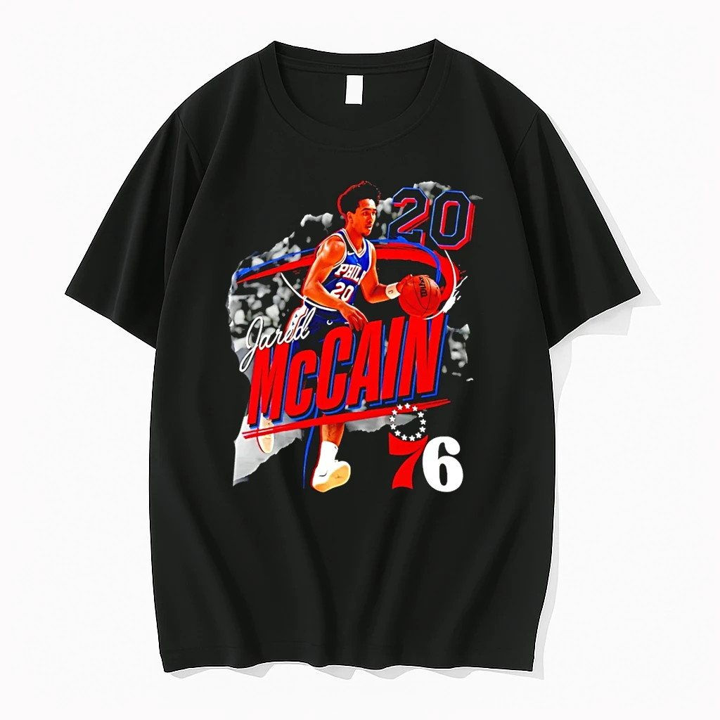Jared Mccain Philadelphia 76ers Start Of Season 2025 Shirts