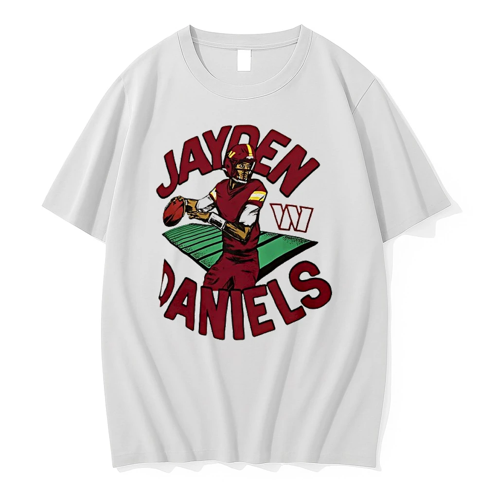 Jayden Daniels Washington Commanders Caricature Player Vintage Shirts
