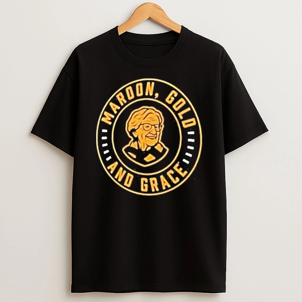 Jean Dolores Schmidt Maroon Gold And Grace Loyola Ramblers Basketball Shirts