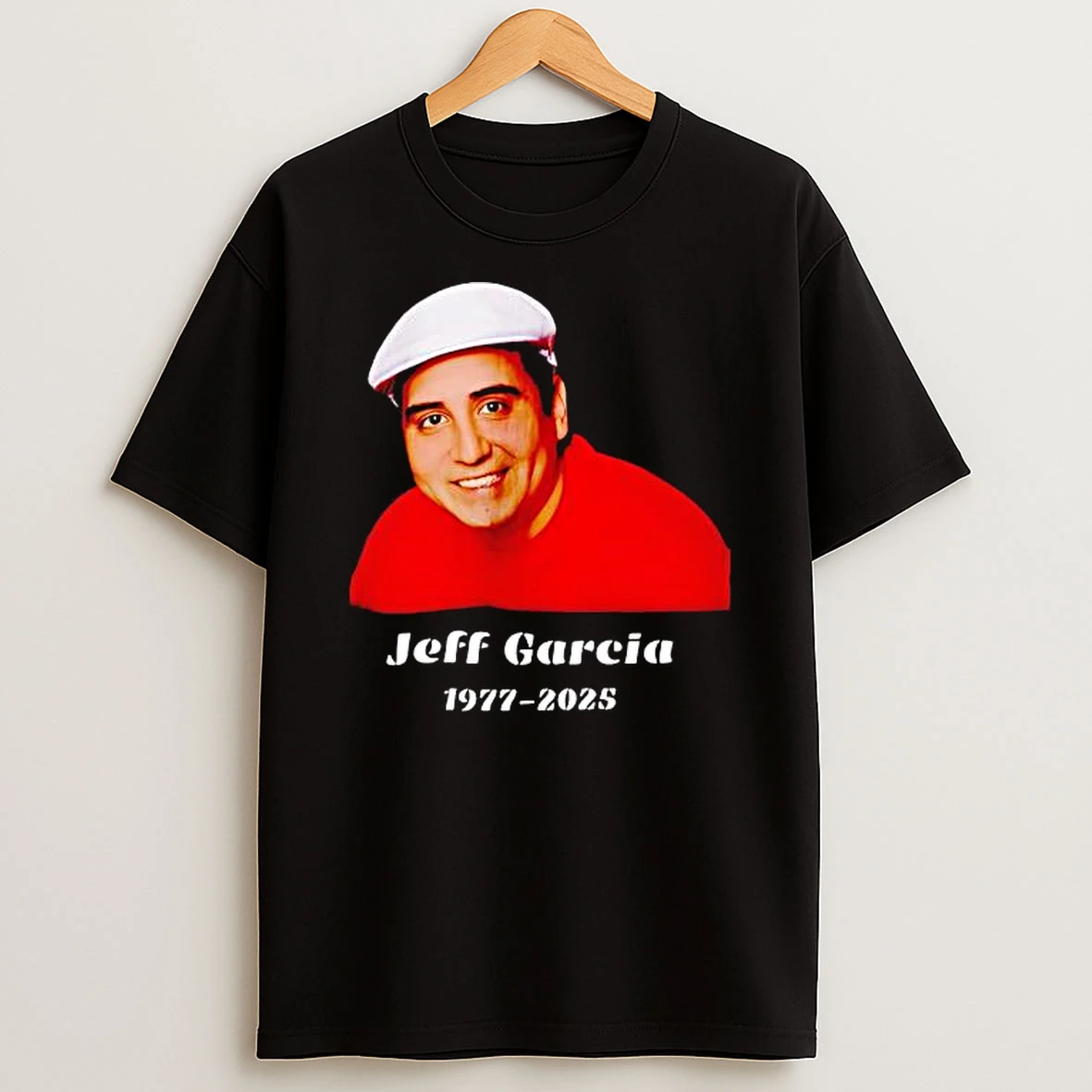 Jeff Garcia Rip 1977 To 2025 Tribute Voice Actor Shirts
