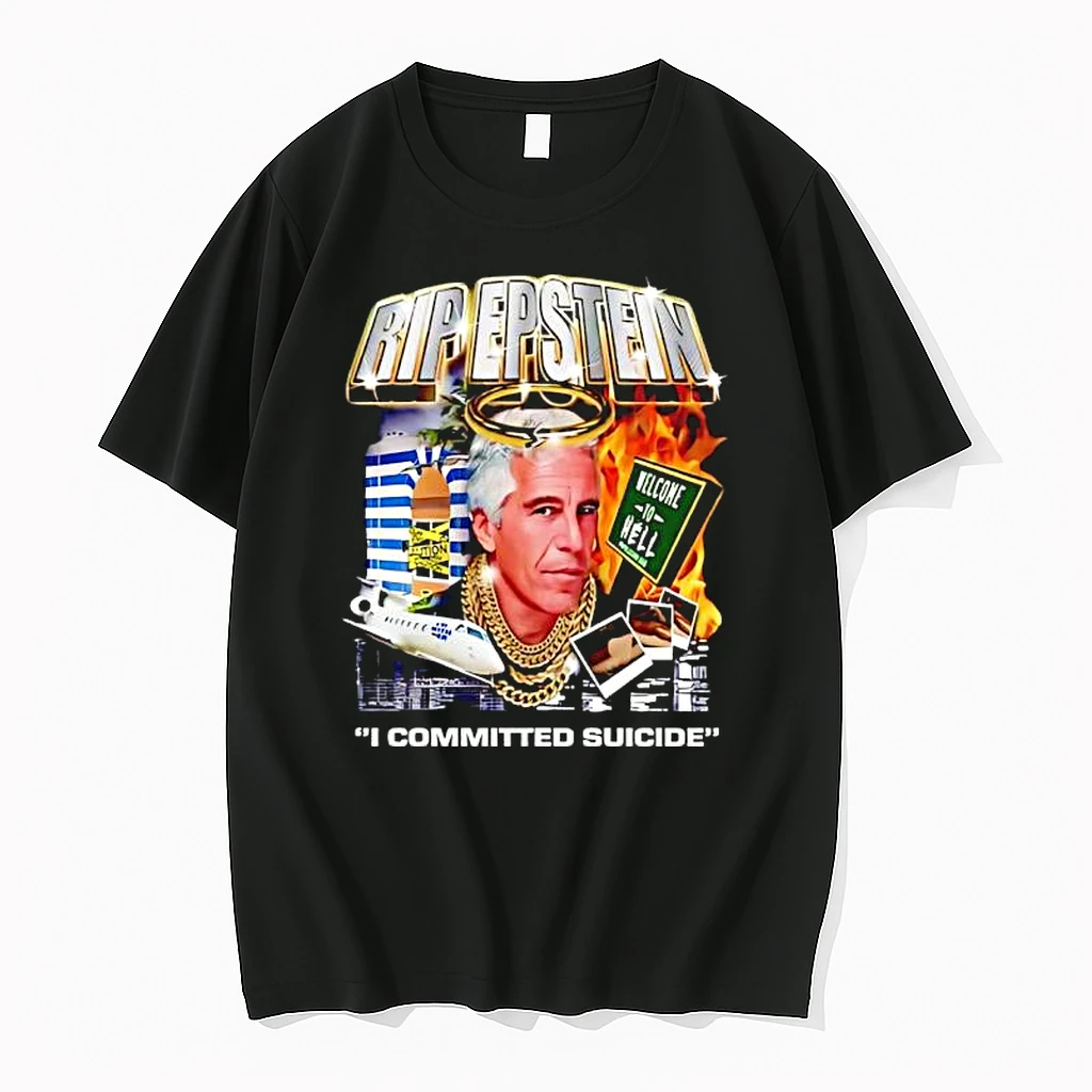 Jeffrey Epstein Rip Epstein Welcome To Hell I Committed Suicide Graphic Shirts