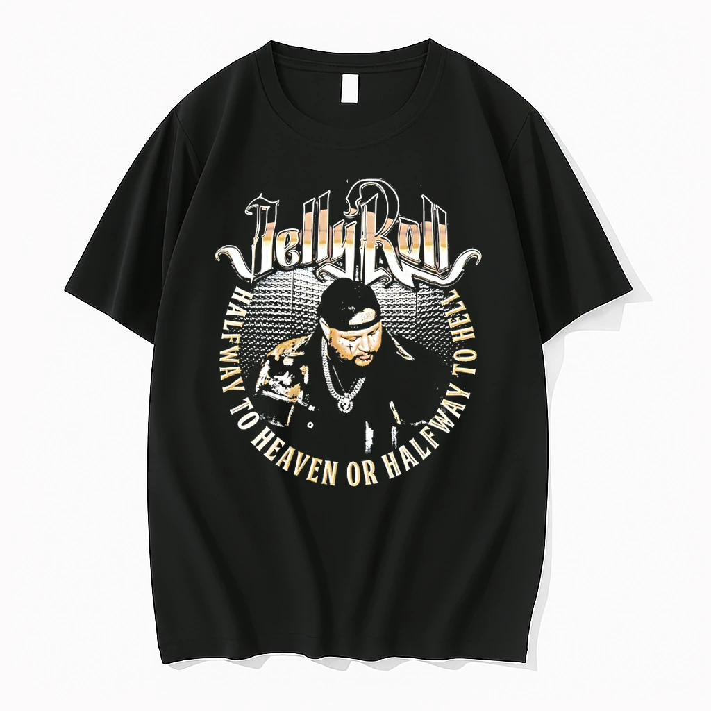 Jelly Roll Halfway To Heaven Or Halfway To Hell Shirts