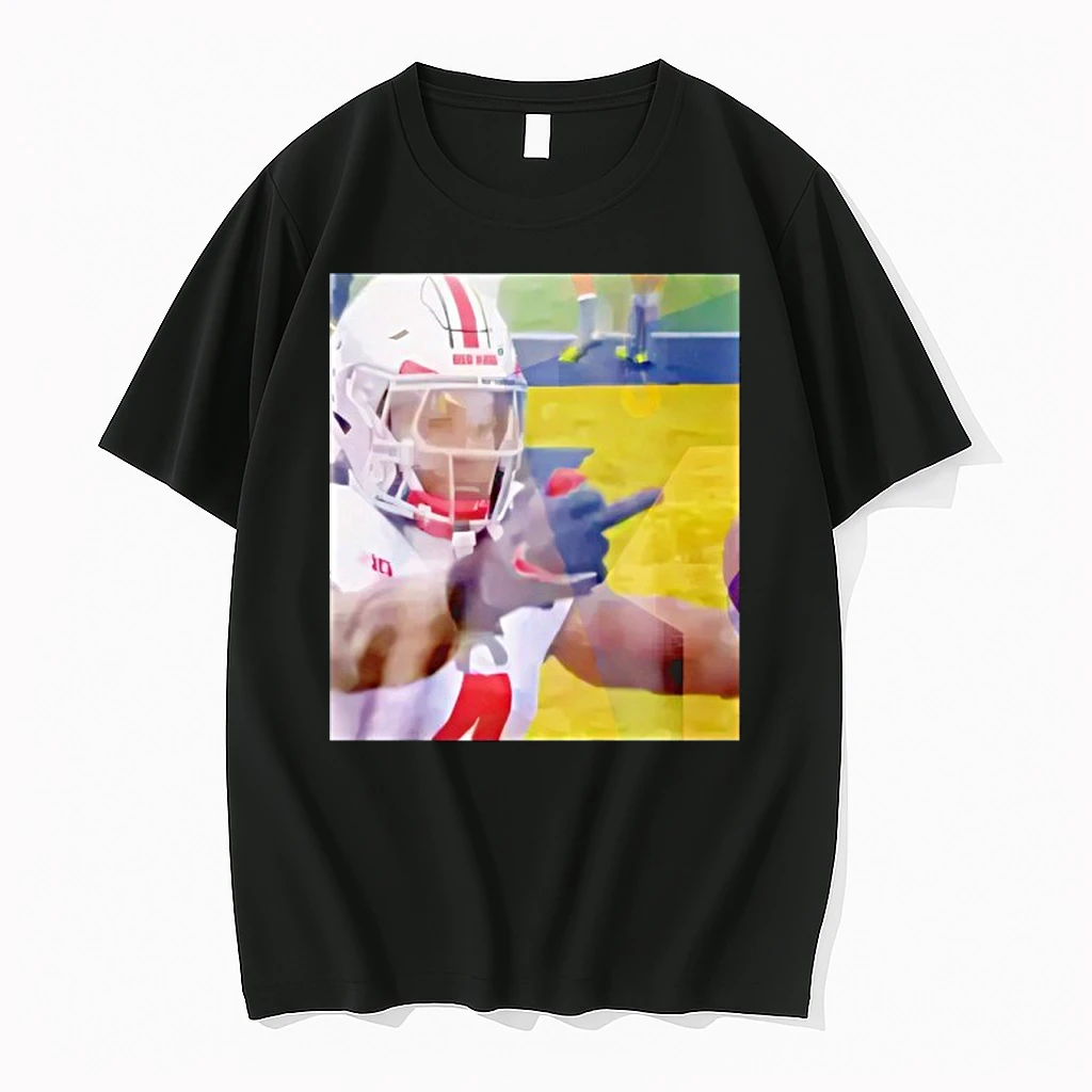 Jeremiah Smith Flips Off Michigan Fan Shirts