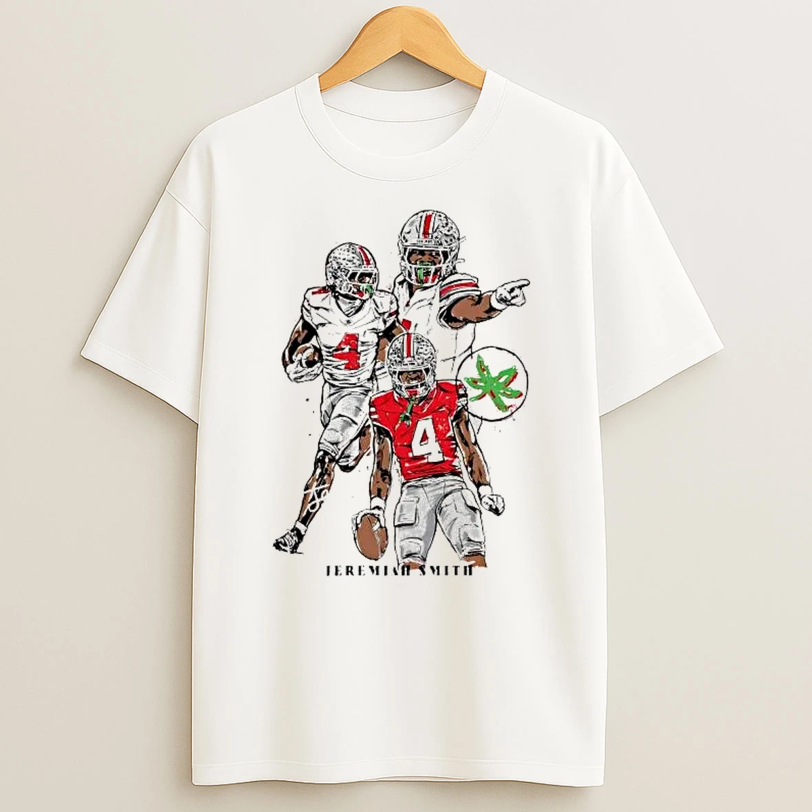 Jeremiah Smith Picture Collage Moments Ohio State Buckeyes Shirts