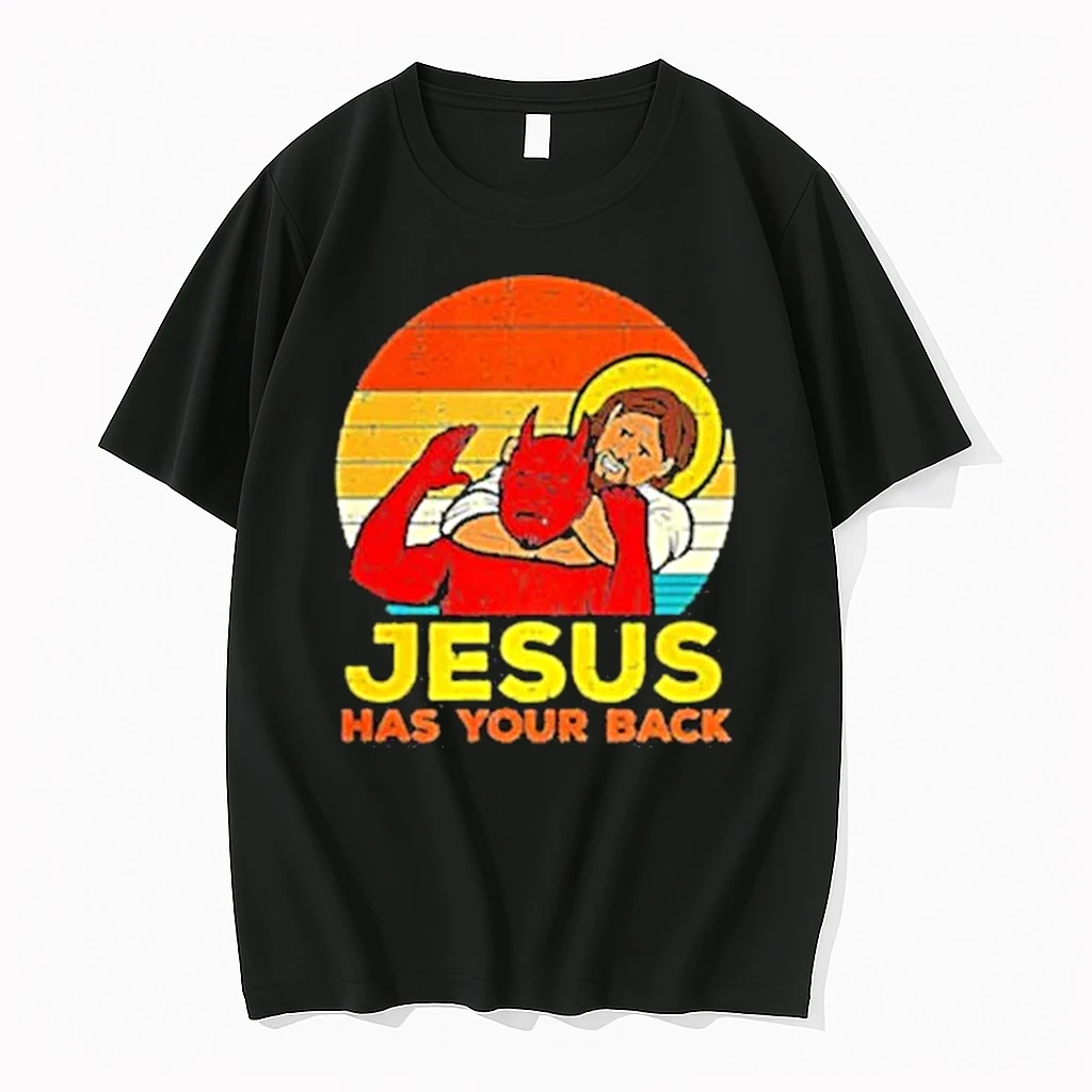 Jesus Has Your Back Jiu Jitsu Christian Tour 2025 Shirts