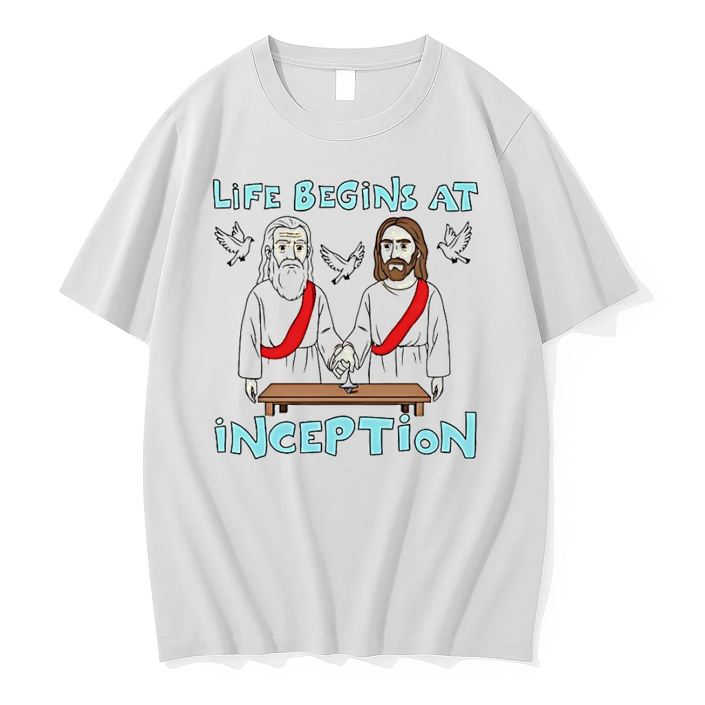 Jesus Life Begins At Conception Shirts
