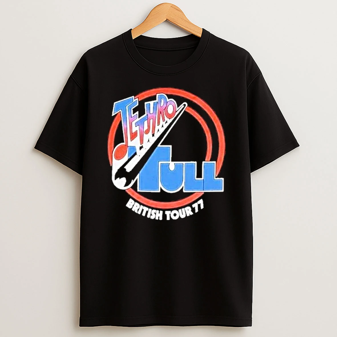 Jethro Tull British Tour 77 70s Shirts