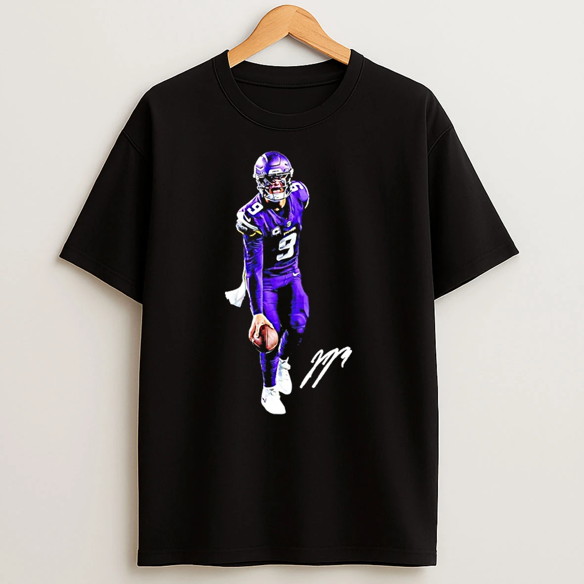 Jj Mccarthy Minnesota Vikings Griddy Signature Shirts