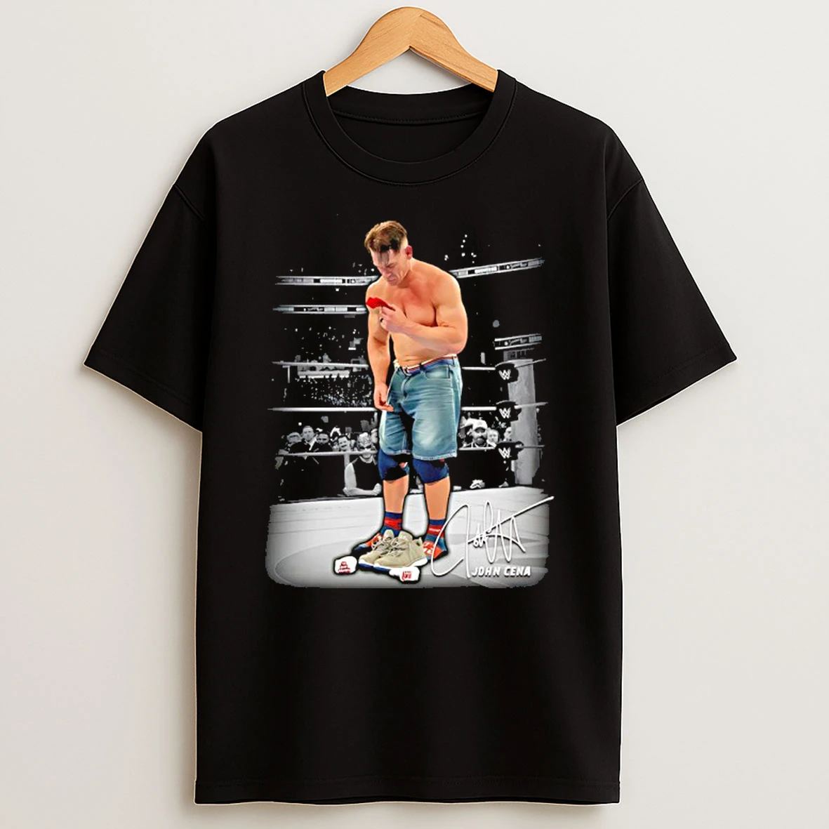 John Cena Thank You Signature Graphic Shirts