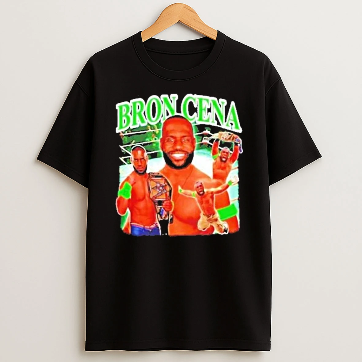 John Cena X Lebron James Bron Cena Wwe Shirts