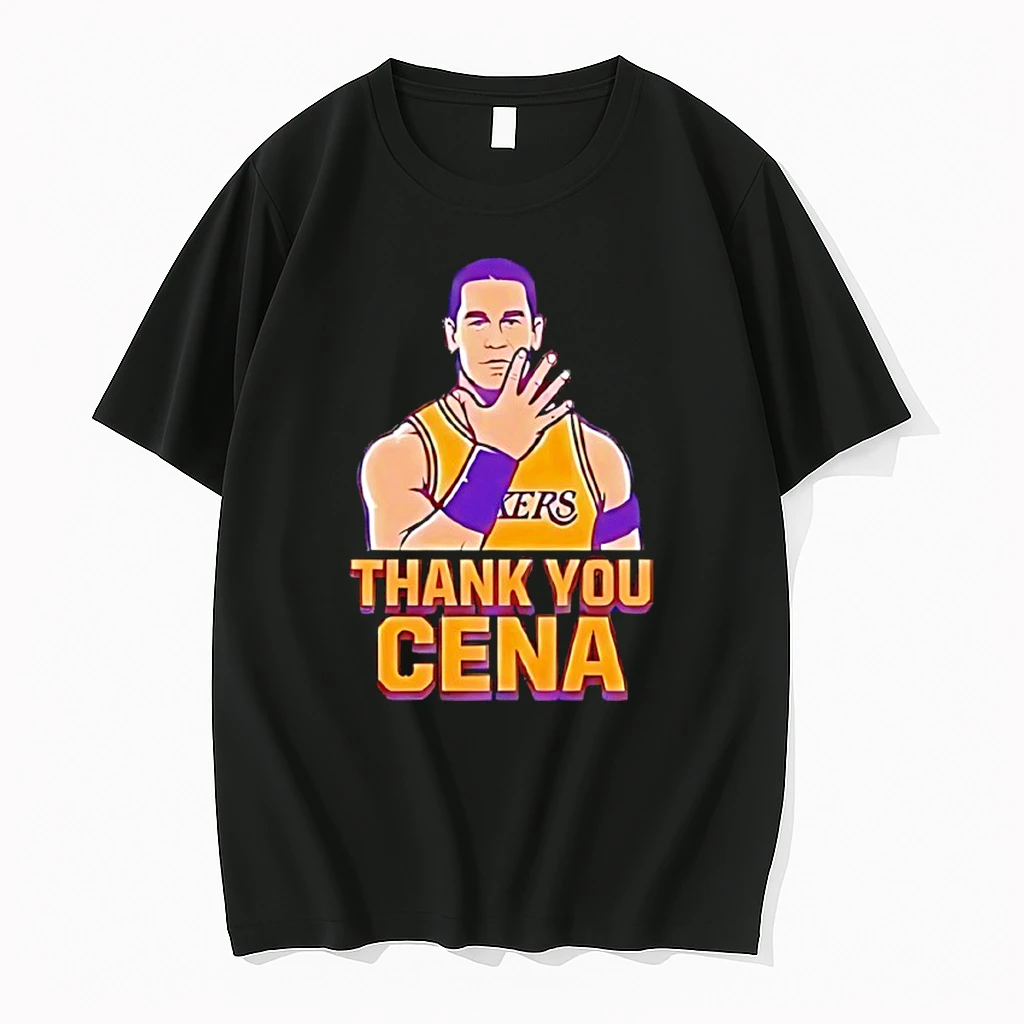 John Cena X Los Angeles Lakers Thank You Cena Shirts