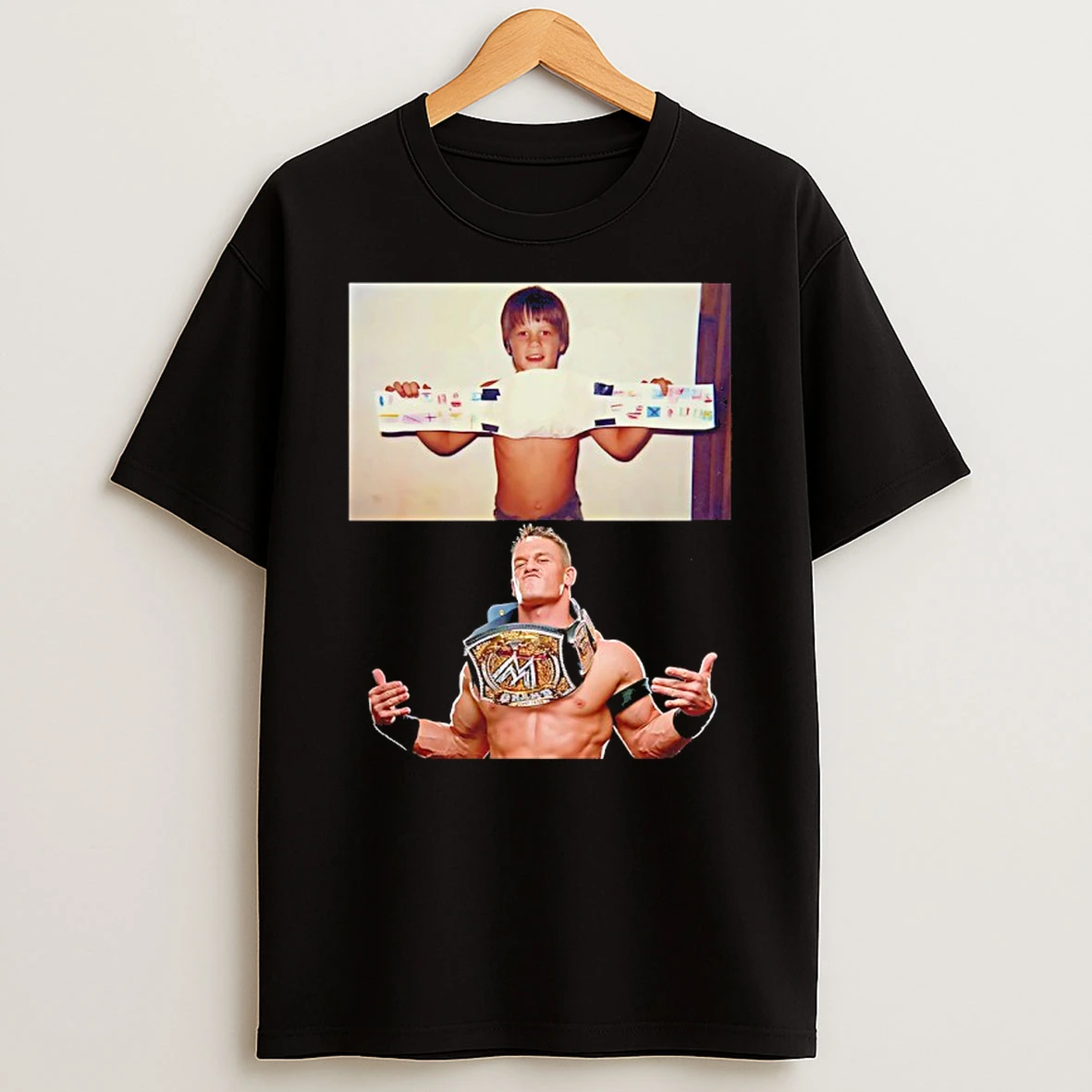 John Cena As A Child And Now Shirts