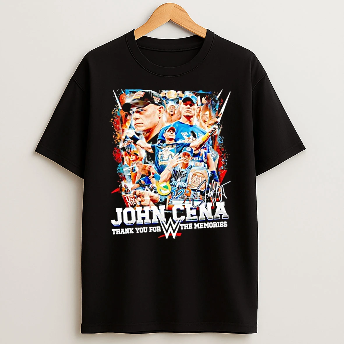 John Cena Thank You For The Memories Shirts