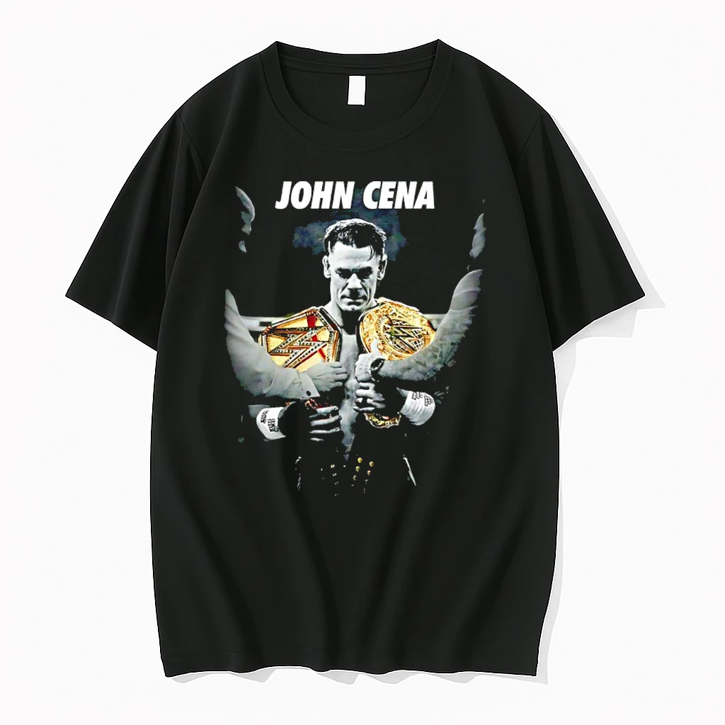 John Cena Two Cup Champions Graphic Shirts