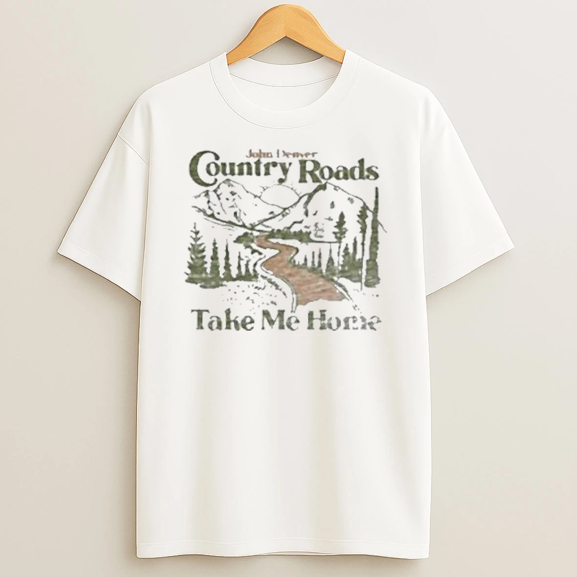 John Denver Country Roads Take Me Home Shirts