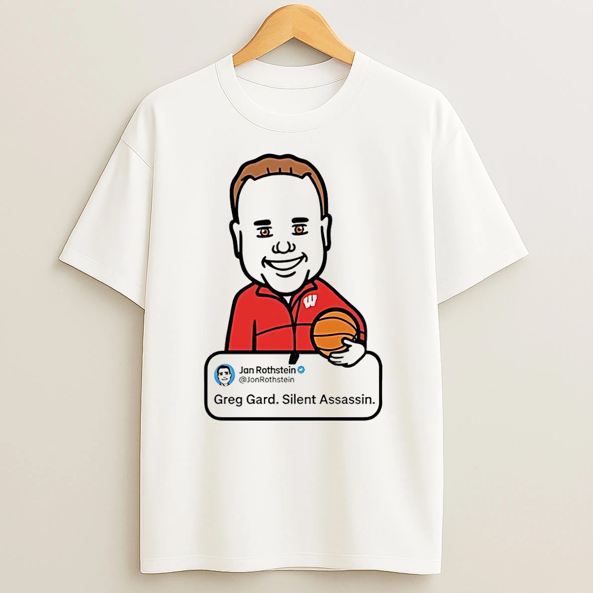 Jon Rothstein Greg Gard Silent Assassin Shirts