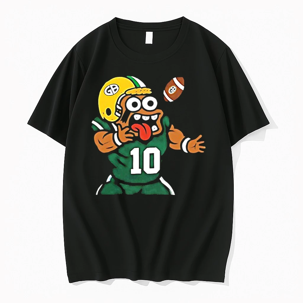 Jordan Love Green Bay Packers Monster Toast Cartoon Shirts
