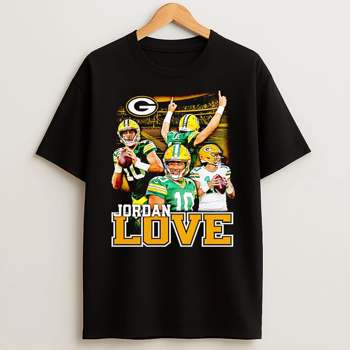 Jordan Love Green Bay Packers Notorious Shirts
