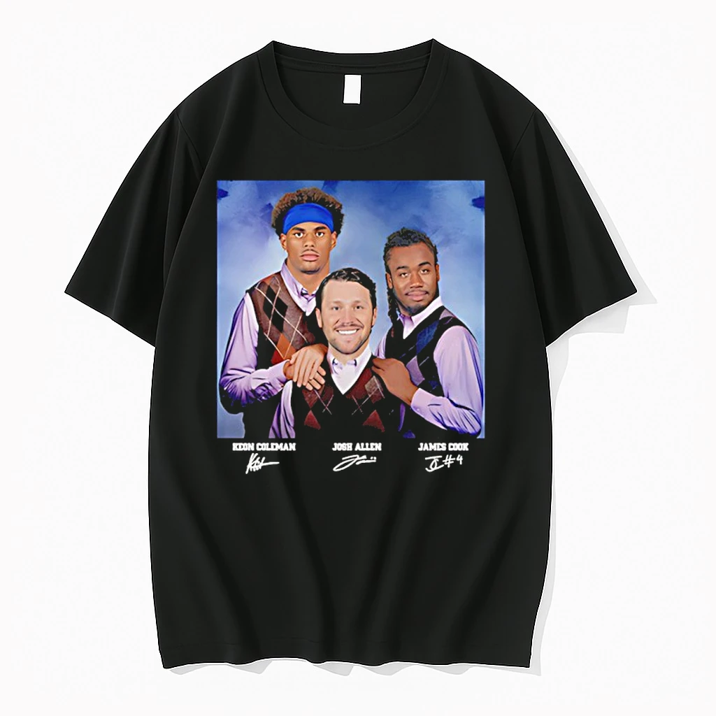 Josh Allen James Cook Keon Coleman Step Brothers Buffalo Bills Shirts