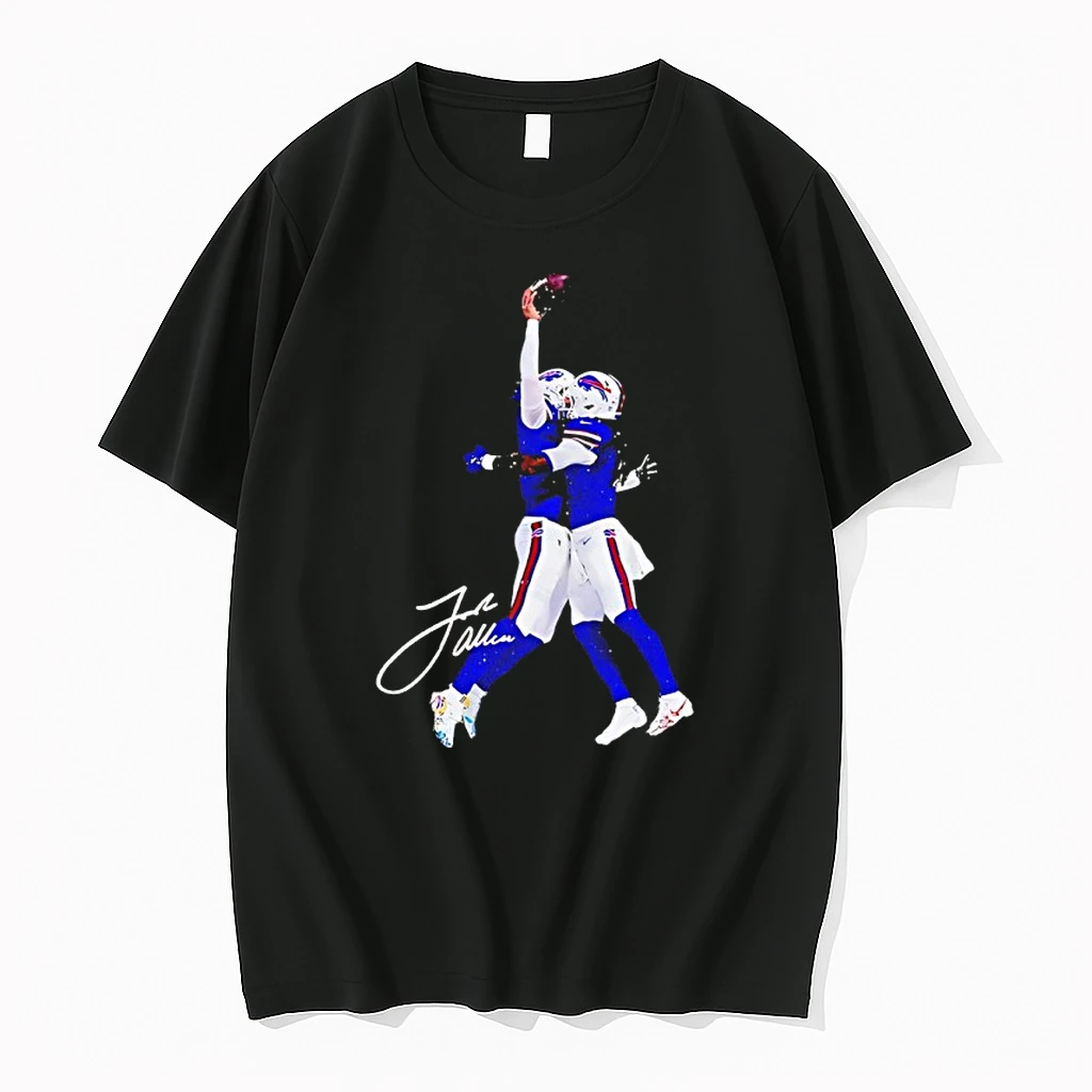 Josh Allen And James Cook Nfl Buffalo Bills Signature Shirts