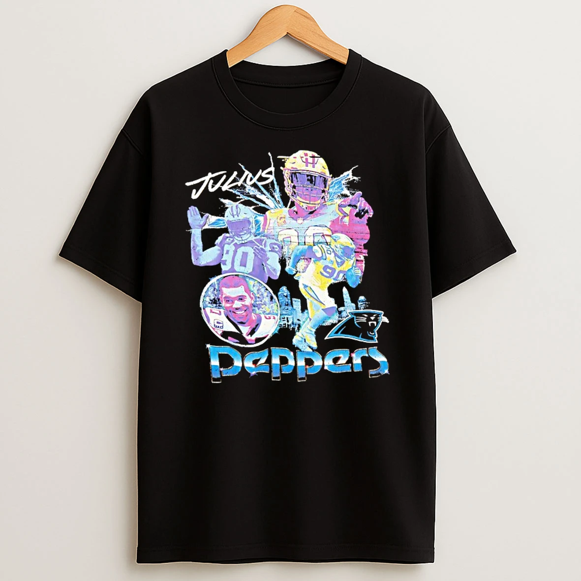 Julius Peppers Carolina Panthers Football Graphic Shirts