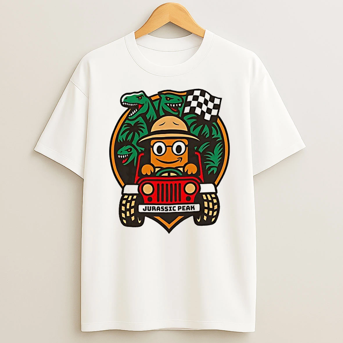 Jurassic Peak Graphic Shirts