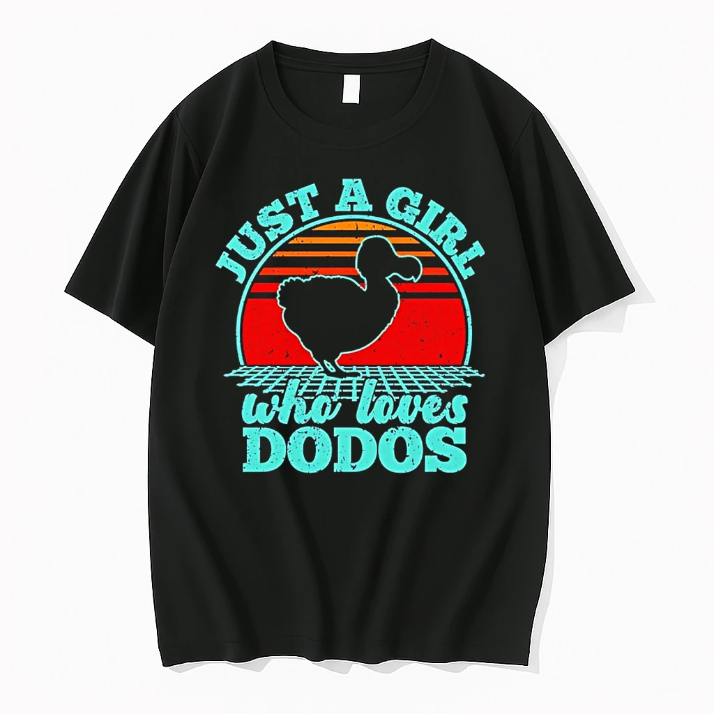 Just A Girl Who Loves Dodos Sunset Shirts