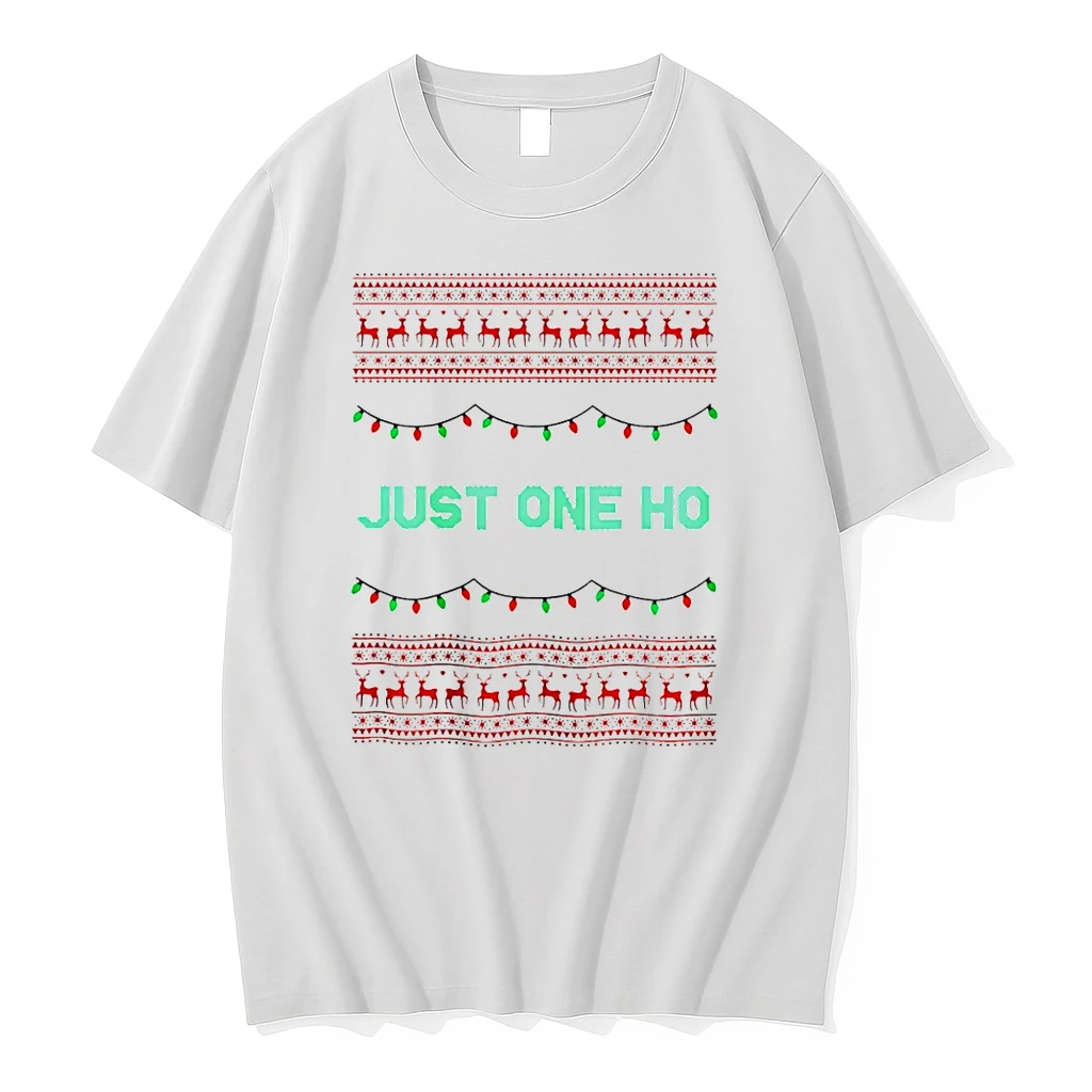 Just One Ho Lights Ugly Christmas Shirts