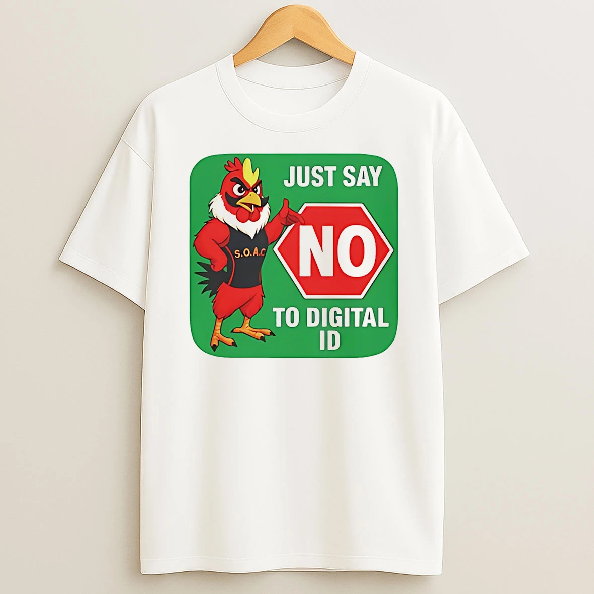 Just Say No To Digital Id Shirts