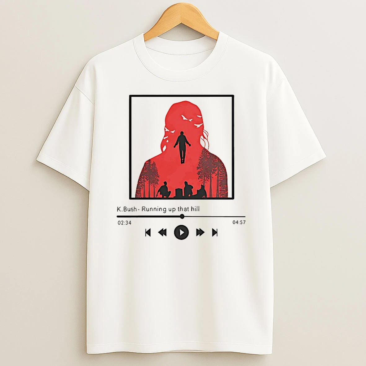 K Bush Running Up That Hill Shirts