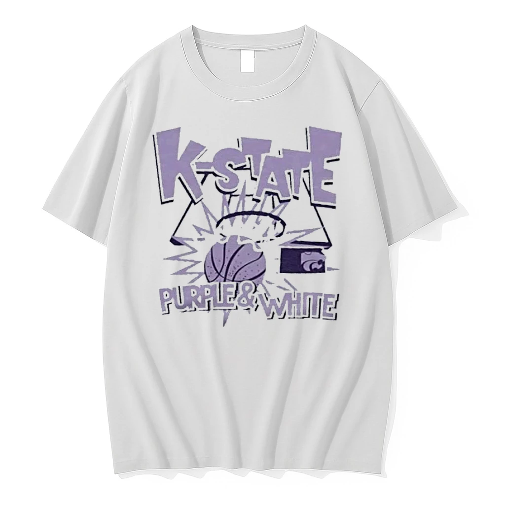 K State Basketball Slam Purple Shirts