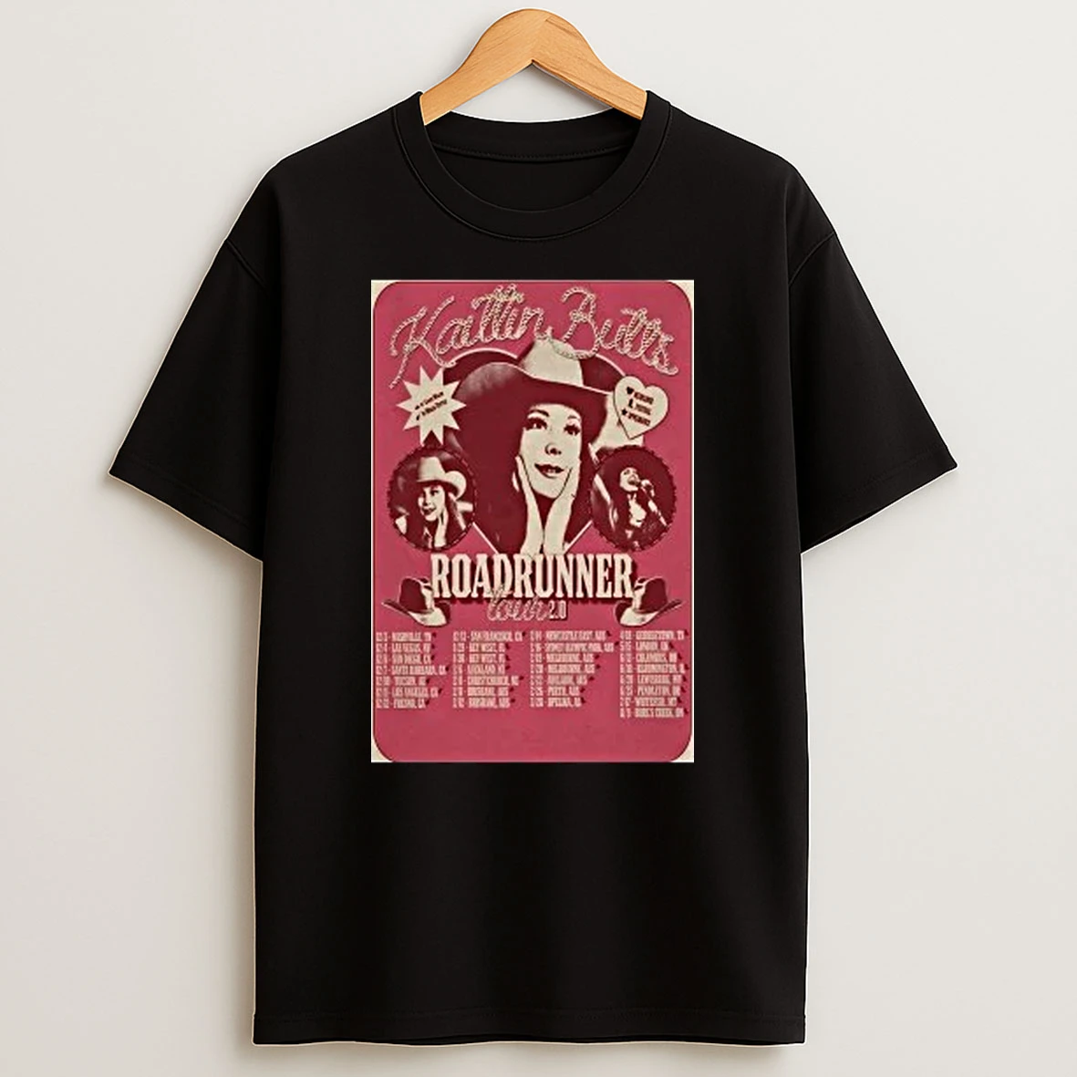Kaitlin Butts Roadrunner Tour 25 26 Shirts