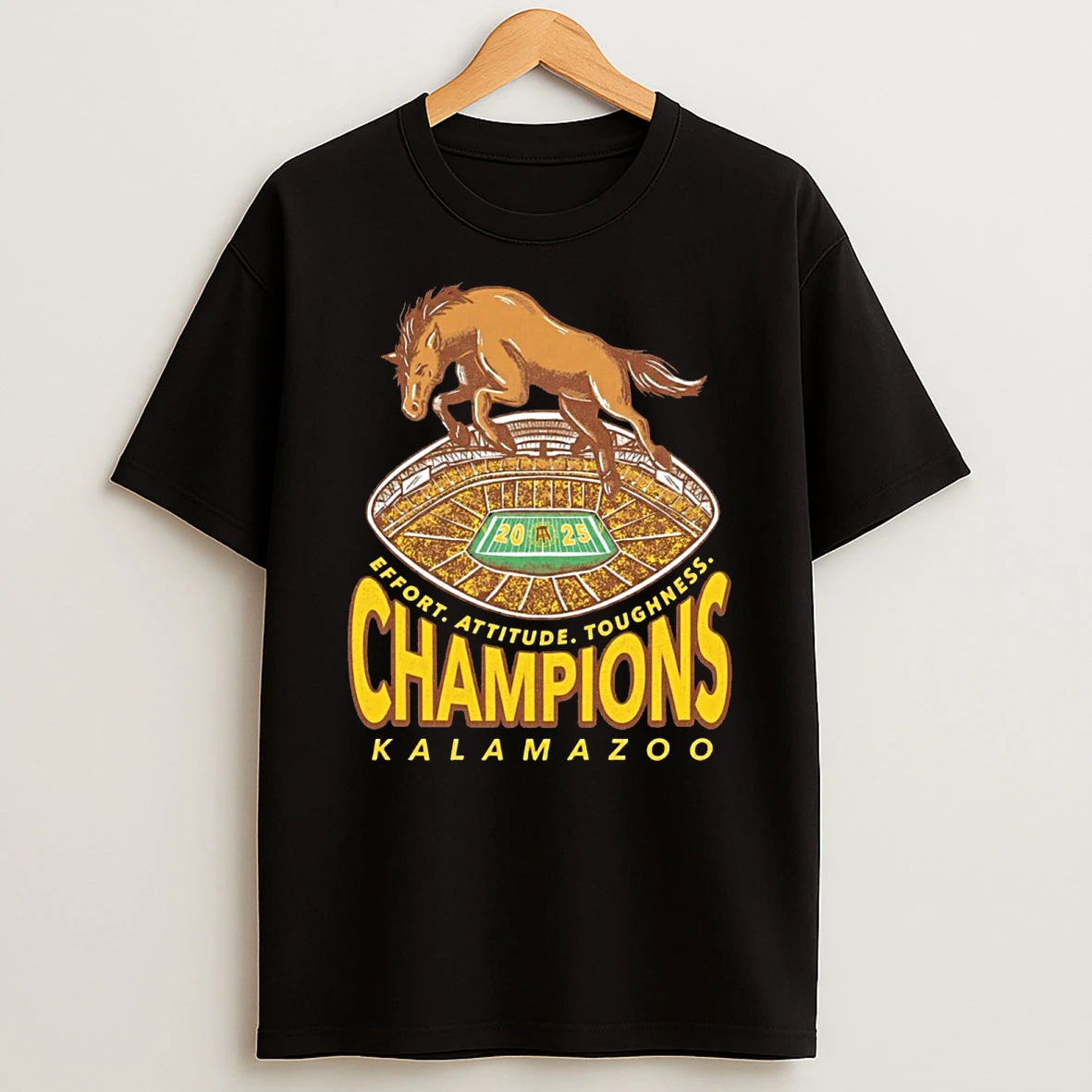Kalamazoo Conference Champions Effort Attitude Toughness 2025 Shirts
