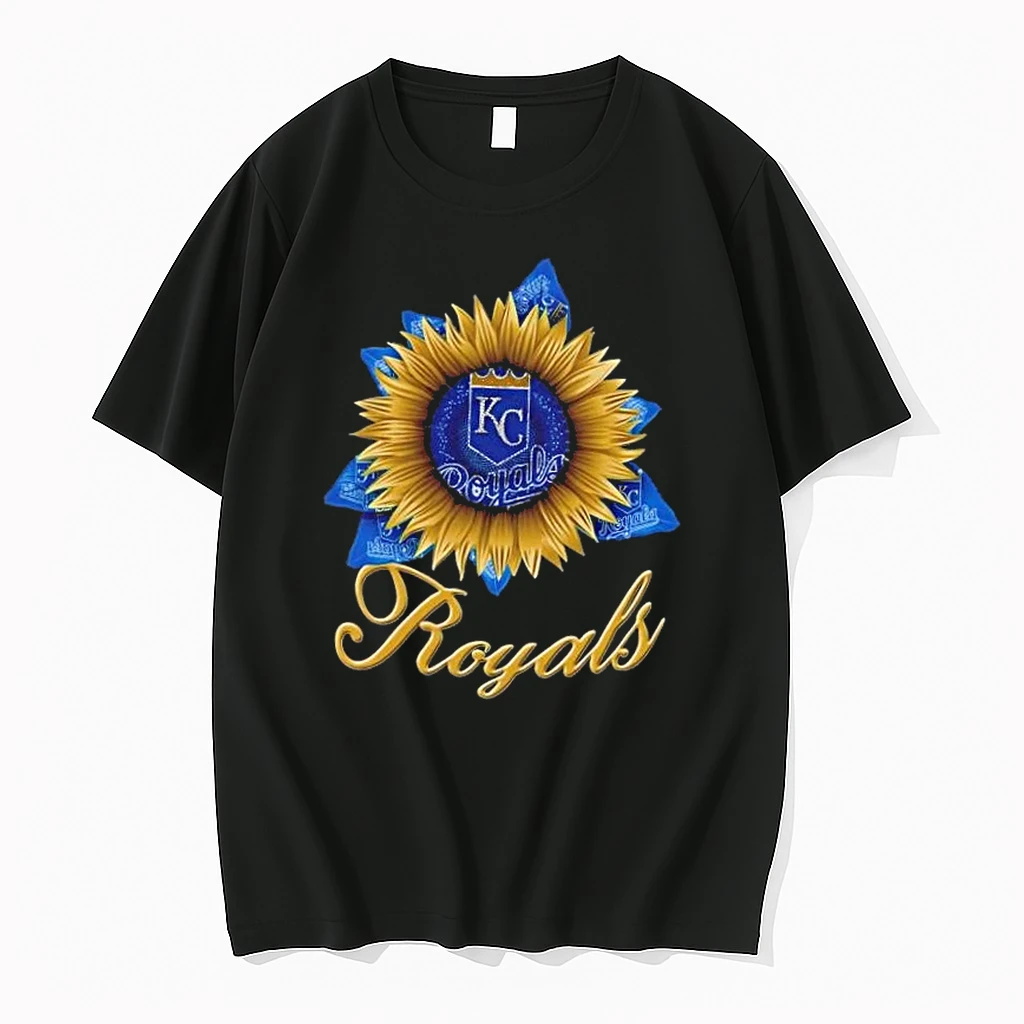 Kansas City Royals Baseball X Sunflower Graphic Shirts