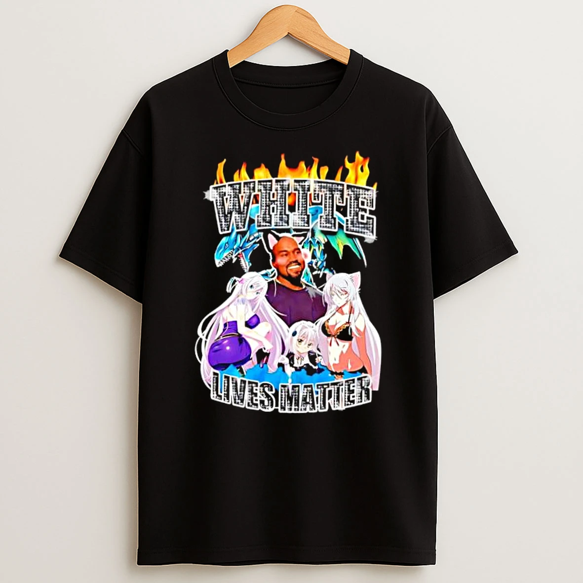 Kanye West White Lives Matter Graphic Shirts