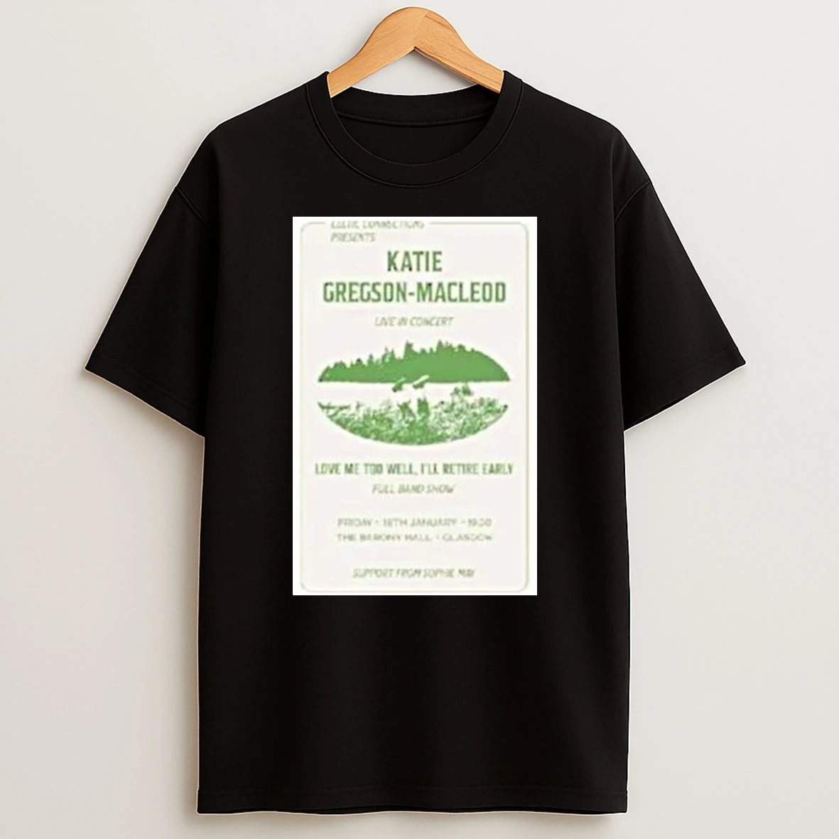 Katie Gregson Macleod Barony Hall Glasgow Tour January 16 2026 Shirts