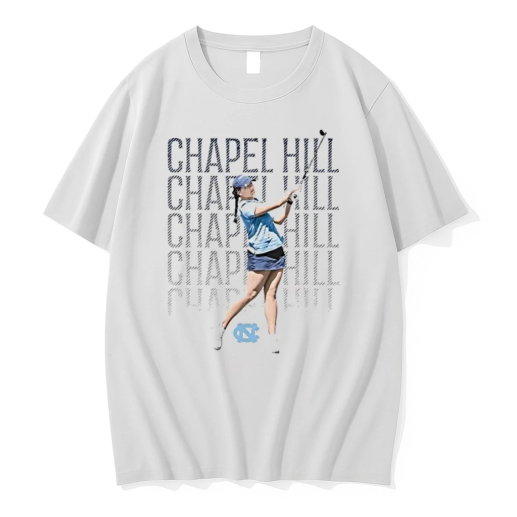 Katie Vu Batting Illustrated Chapel Hill Shirts