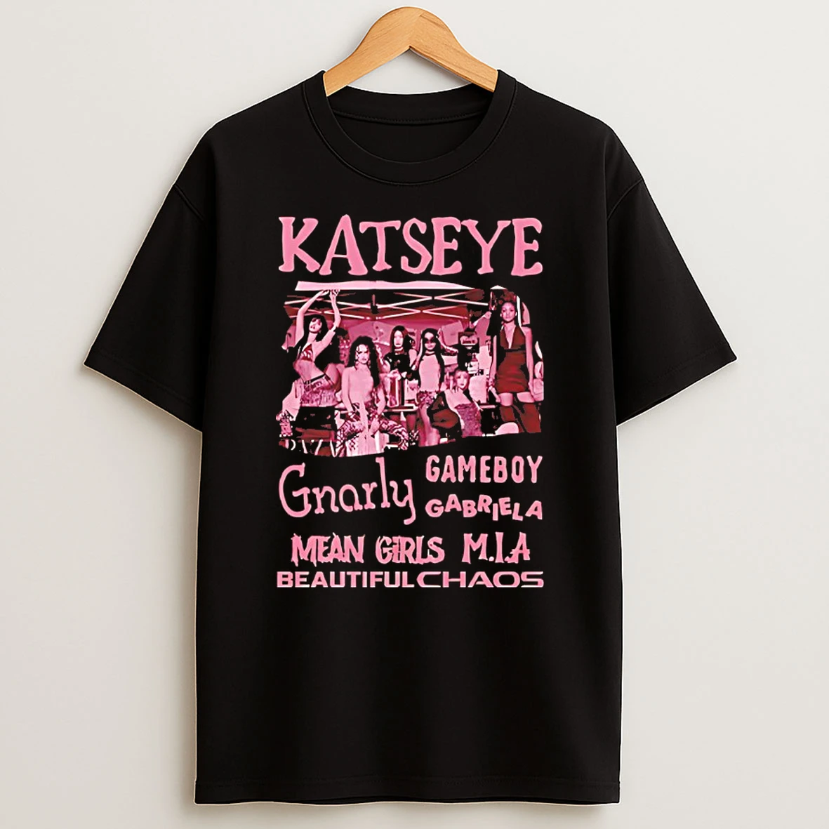 Katseye Gnarly Gameboy Gabriela Mean Girls Mia Shirts