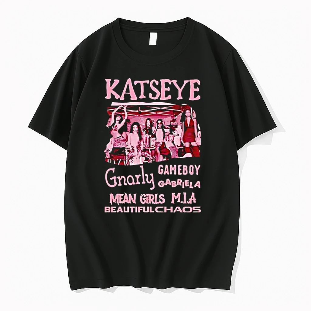 Katseye The Beautiful Chaos Gnarly Gameboy Gabriela Mean Girls Mia Tour Shirts