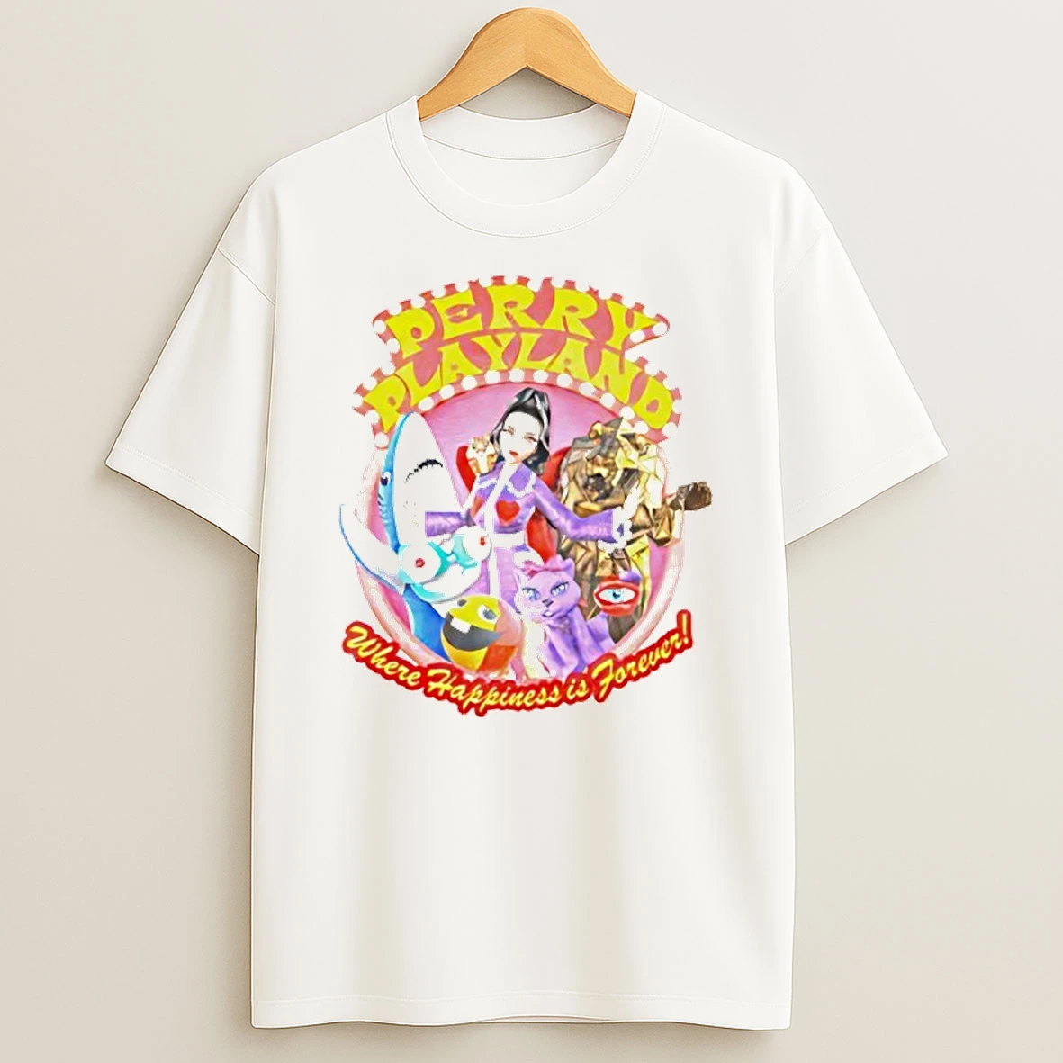 Katy Perry Shop Merch Perry Playland Ringer Shirts