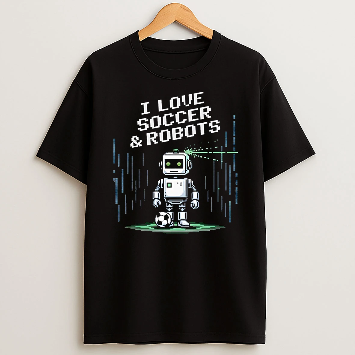 Kawaii Love Soccer Robots Just Boy Who Win Goalie Shirts