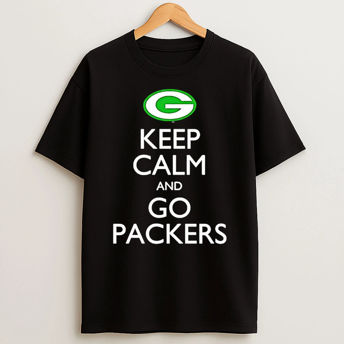 Keep Calm And Go Green Bay Packers Logo Shirts