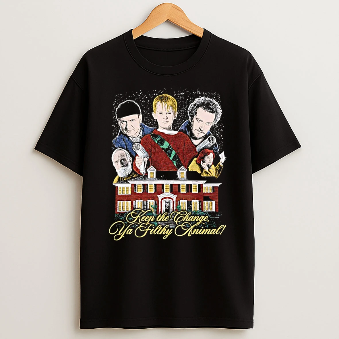 Keep The Change Ya Filthy Animal Home Alone Christmas Shirts