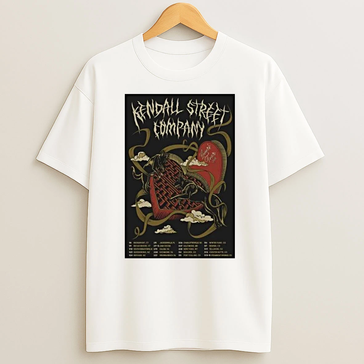 Kendall Street Company 5th Annual Lovers Tour 2026 Shirts