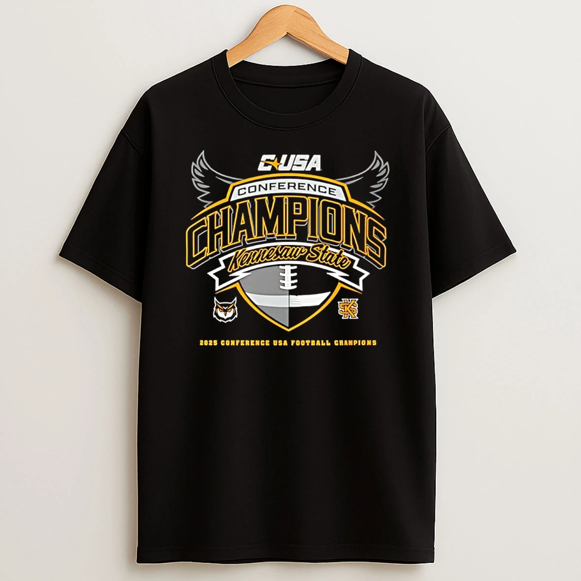 Kennesaw State Owls 2025 C Usa Conference Champions Shirts